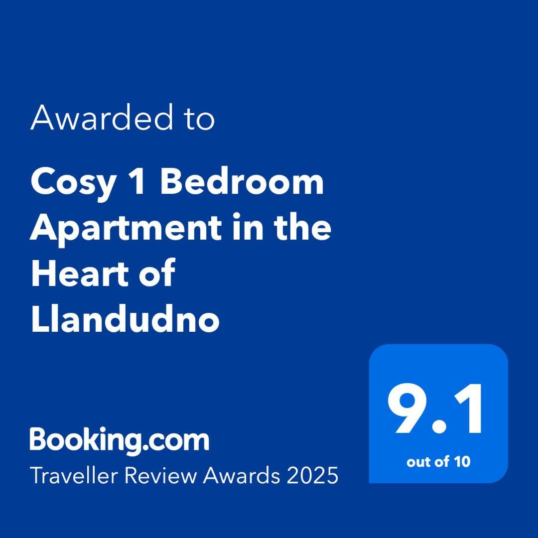 Cosy 1 Bedroom Apartment In The Heart Of Llandudno Ngoại thất bức ảnh
